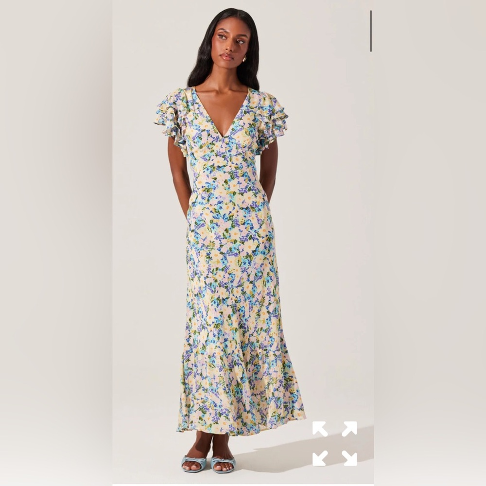 Anthropologie by ASTR Floral Maxi Dress NWT
